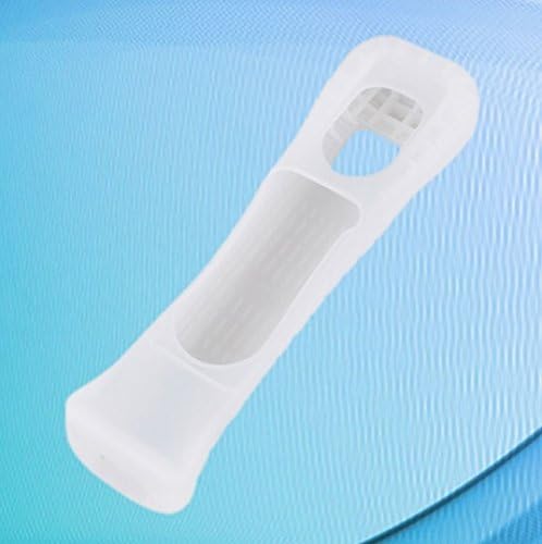 White Silicone Case Cover for Nintendo Wii Remote Controller with Motion Plus