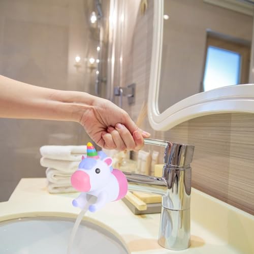 Image of jojofuny 1pc Extender Water spout Cover Bath spout Cover Faucet Safety Guard Bath tub Toddler Bath tub tub Toddler tub Sink Faucet Bath tubs for Baby Bathtub Animal PVC