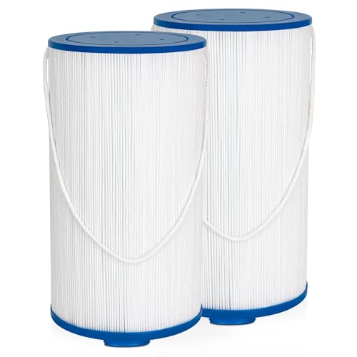 Future Way Hot Tub Filter Replacement for Lifesmart, AquaTerra Spa, Freeflow, Replace Pleatco Pure PFF42TC-P4, Watkins 303279, 78460, Filbur FC-2402, Spa Filters, 42 Sq. Ft, 2 Pack