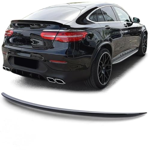 0 Ang Look - Spoiler posteriore nero lucido per Mercedes GLC Coupe C253 16-20