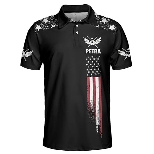 SHAANT Personalized Billiards Jerseys, Billiard Pool Shirt for Men, 8 Ball Pool Shirt, Billiards Gift for Team Player3