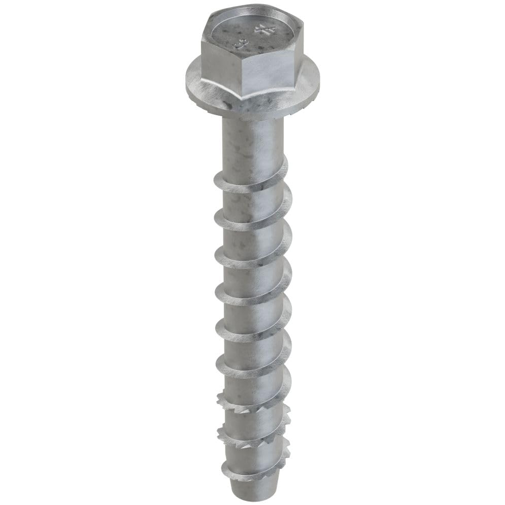 Simpson Strong-Tie THD37300HMG Titen HD 3/8 in. x 3 in. Mechanically Galvanized Heavy-Duty Screw Anchor (50-Qty)