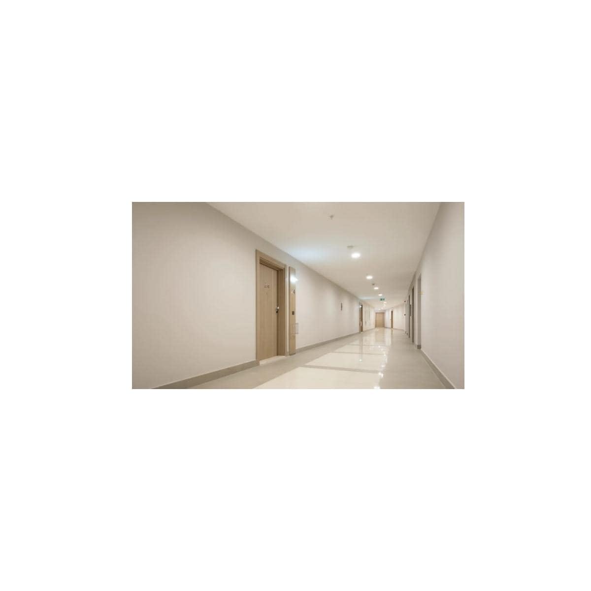 Steinel Czujnik ruchu IS 345-R KNX biały, PIR natynkowy czujnik biegów, czujnik korytarza o zasięgu maks. 23 x 6 m