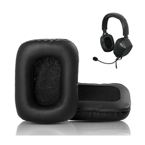 Repuestos de almohadillas para auriculares Sound Blaster Tactic 3D Alpha para Creative Sound Blaster Tactic 3D Alpha con cuero proteico y espuma viscoelástica miniatura 1