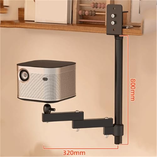 Soporte para proyector con extension ajustable instalacion abrazadera 3