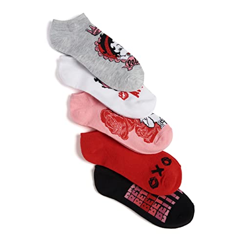 Calcetines Betty Boop de mujer pack de 5 medias de algodón 5