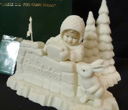 Snowbabies Where Did You Come From 68560 Department 56 figurine