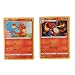 Charmander 023/185 & Charmeleon 024/185 Non Holo Farbenschock + Extra Protection Near Mint (Toploader) 2020