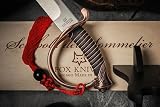 Fox Knives Champagne Saber Sword, Sciabola del Sommelier, Bottle Opener | FX-2006 B Champagne Sabre Knife, Wine Opener, Stainless Steel, Maniago Italy, Wooden Display Box, Wedding Gift, Ceremonial
