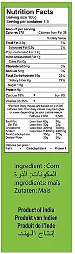 Image of Double Horse Natural Corn Flour - 150 gm (Pack of 2)| Cholam Powder | Makkai Ka Atta |Fibre Rich| Maize Flour |Rich in Vitamins|Gluten Free