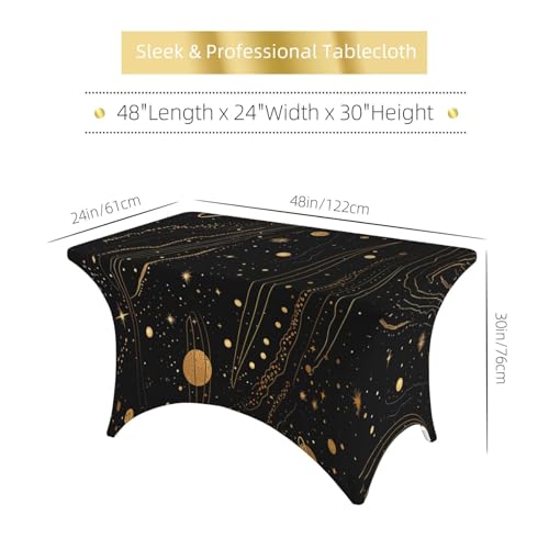Nappe imperméable table rectangulaire élasthanne anti-tache gala - 6