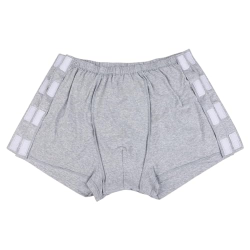 ITODA Post Surgery Tearaway Underwear Shorts Men Recovery Boxer Briefs Side Open Pants