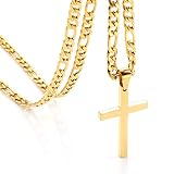 Elección de regalo: joyería minimalista perfecta para regalos de cumpleaños, regalos del día de San Valentín, regalos de Navidad, collar de cruz de fe, regalos de bautizo.