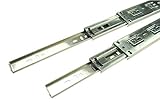 SoftClosing Funktion 2 x SOFT-CLOSE Schubladenschienen Vollauszug Schubladenauszug Stahl Verzinkt 35 x 500 mm Teleskopschienen