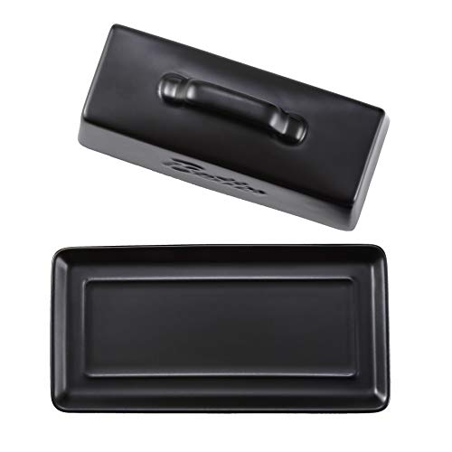 image for Bruntmor Elegant Porcelain Butter Dish with Lid, Covered Butter Keeper
