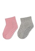 Sterntaler Baby - Mädchen Fliesen Socken Baby Abs-söckchen Doppelpack Uni Kurz, Rosa, 20