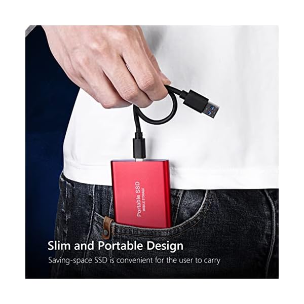 ErLaLa Portable,Externe Festplatte,Externe Festplatte,Festplatte,Solid-State-Laufwerk,Mobile Festplatte,mobiles Solid… – Bild 5