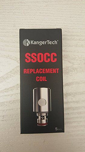 Kanger Kangertech Subohm SSOCC Coils 0,50 ohm Ersatzverdampfer (Subtank, Nebox und Subvod) 5er Set – Bild 4