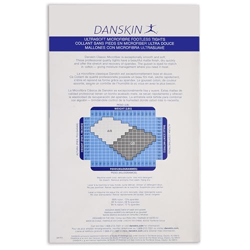 Image of Danskin womens Microfiber Footless Tights