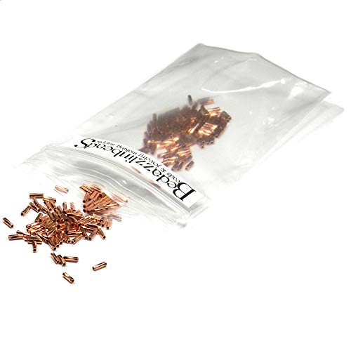 Bedazzlinbeads 100 Stück Kupfer Abstandshalter Perlen