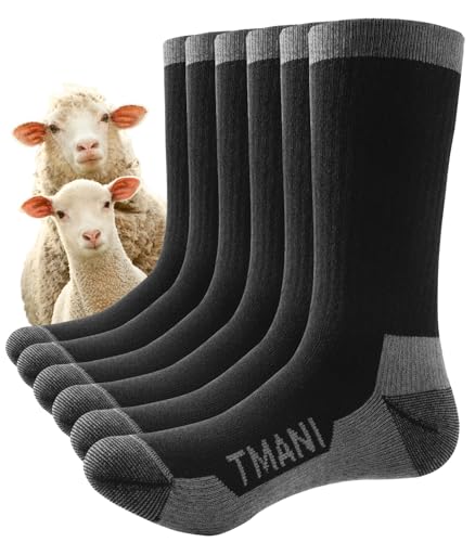 Chaussettes en laine mérinos pour le ski et la randonnée hivernale | PULIOU
