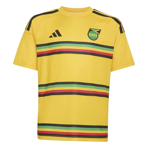 adidas Unisex-Kids Jamaica 26 Fan Jersey Bold Gold Medium