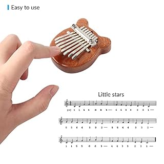 Suewidfay Kalimba 8 Clés Pouce Piano, Piano à Doigts Portable Mbira Sanza Instrument de Musique Professionnel avec pour… - Les Beatles, Paul McCartney, John Lennon, RIngo Starr, George Harrison Suewidfay Kalimba 8 Clés Pouce Piano, Piano à Doigts Portable Mbira Sanza Instrument de Musique Professionnel avec pour… – Image 5