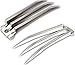 Produktbild damdos 2PCS Wolve Halloween Cosplay Props One Pair Wolverine Claws Wolf Paws Blade Logan Costum ABS Palstics Birthdays Gifts Silver