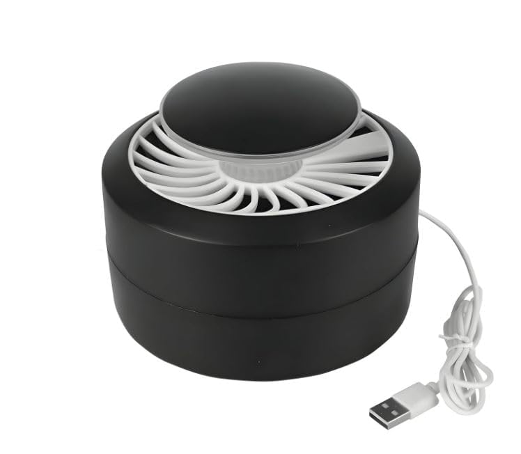 USB Mosquito Killer Lamp 360 Degree LED Insect Trap | Electric Bug Zapper Fly Catcher Machine for Home Bedroom Living Room Office Indoor Pest Control Device-image-23