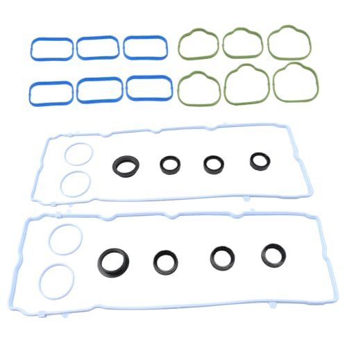 Afeisol 888225424 Vs50805R Valve Cover Gasket Kit Set Ms97204 Compatible With 2011-2020 3.6L V6 Dodge Avenger Challenger Durango Grand Caravan Journey Ram 1500 Jeep Cherokee Grand Cherokee Wrangler Chrysler 200 300 cover