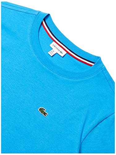Lacoste, Básica, Camisetas, Meninos, Azul Claro, 2A