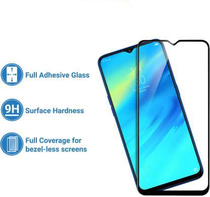 Image of Tempered Glass Anti-Scratch Screen Protector Compatible for (REALME 2 PRO)