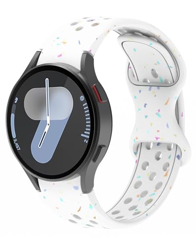 [CHJUAN] �M���b�v�Ȃ��X�|�[�c�o���h Galaxy Watch 7 �o���h 40mm 44mm�Ή� �\�t�g�V���R�� �ʋC���X�g���b�v �����p���X�g Watch 7 2024 �����p