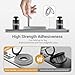 OPSO Magnetic Phone Ring Holder for MagSafe, 360 Degree Rotation Silicone Finger Ring Grip Stand Holder, Adjustable Kickstand, Compatible with iPhone 16 15 14 13 12/Pro/Max, Samsung and All Smartphone
