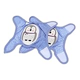 [EXCEART] 用通気性膝パッド ベビーサポーター 軽量メッシュ素材で快適 夏向け滑り止め付き柔軟保護カバー 幼児学習歩行用可能な膝当て