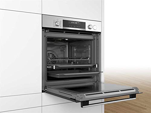 Bosch HRG5785S6 Serie 6 Smarter Einbau-Backofen mit Dampfunterstützung, 60 x 60 cm, Made in Germany, Pyrolyse… – Bild 5
