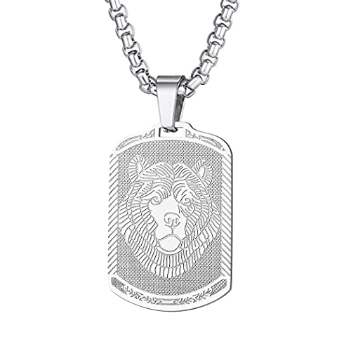 Chengxun Skandinavische Bärenkopf-Anhänger-Halskette für Männer und Frauen, großer Wikinger-Bären-Charm, Halskette, Schutz, Medaillon, okkulter Schmuck, Talisman, Amulette, Geschenke (211S) Cover
