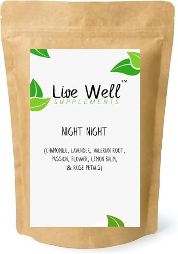 Night Night | Bed Time Loose Leaf Tea Blend | Chamomile, Lavender...