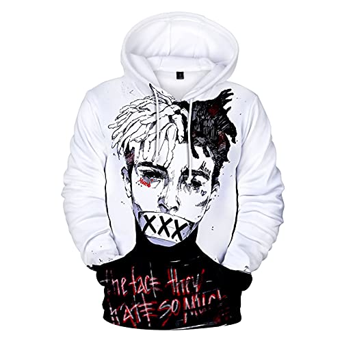 Sweat à capuche Xxxtentacion style urbain idéal pour vos sorties décontractées