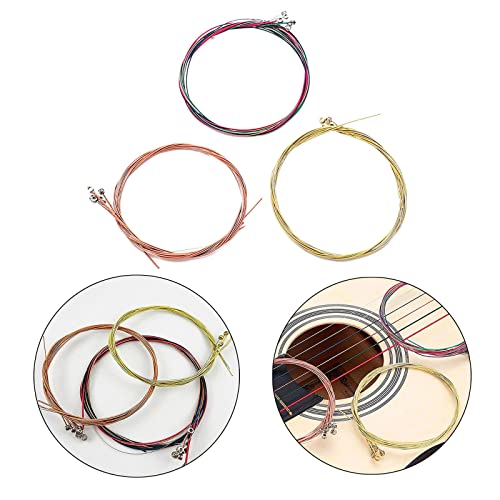 HUFFA Cordes de Guitare enduites Remplacement de Tons Bien équilibrés Antirouille for 6 Cordes Accessoires de Guitare… - Les Beatles, Paul McCartney, John Lennon, RIngo Starr, George Harrison HUFFA Cordes de Guitare enduites Remplacement de Tons Bien équilibrés Antirouille for 6 Cordes Accessoires de Guitare… – Image 6