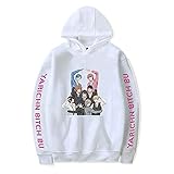 Witorya Anime Yarichin B Club Sudadera con Capucha Ayato Yuri Gráfico Manga Larga Sudadera para Hombres Mujeres