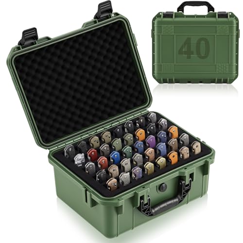 Image of 40 Folding Knife Case Waterproof Pocket Knife Holder