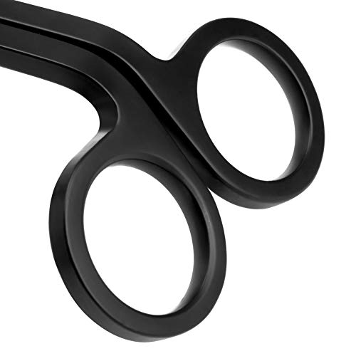 Aoatoee Premium Candle Wick Trimmer - Sturdy Stainless Steel Wick Cutter For Candles - Nice Gifts For Candle Lovers (Matte Black) #TOP3