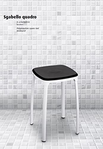 King Collection King Home S1407209/C Sgabello Grigio Tortora In Polipropilene - 3