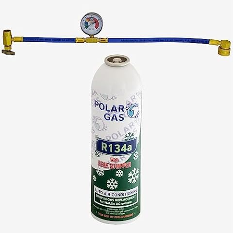 Car Refill Regas Air Conditioning Topup R134 Cover