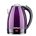 Produktbild Kettle YAN SYF Wasserkocher, 2L Wasserkocher - Automatische Abschaltung, Große Kapazität, Geeignet Für Home-Office-Studenten (16x23cm) A+ (Farbe : Purple)