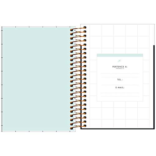 Planner Espiral West Village 2018, Tilibra 2019