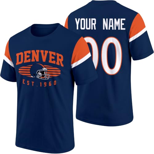 Image of T-Shirt Custom Name and Number Personalized Gifts | Crewneck Short Sleeves T-Shirt for Men S-4XL
