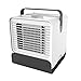 Produktbild Tragbarer Mobile Klimagerät Klimaanlage usb Tischventilator Mini Luftkühler mit buntem Nachtlicht für Büro Camping Hause Schlafzimmer (Weiß)