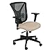 FERMATA WMCEXFB_5821 Executive Mesh Chair,Flax/Black